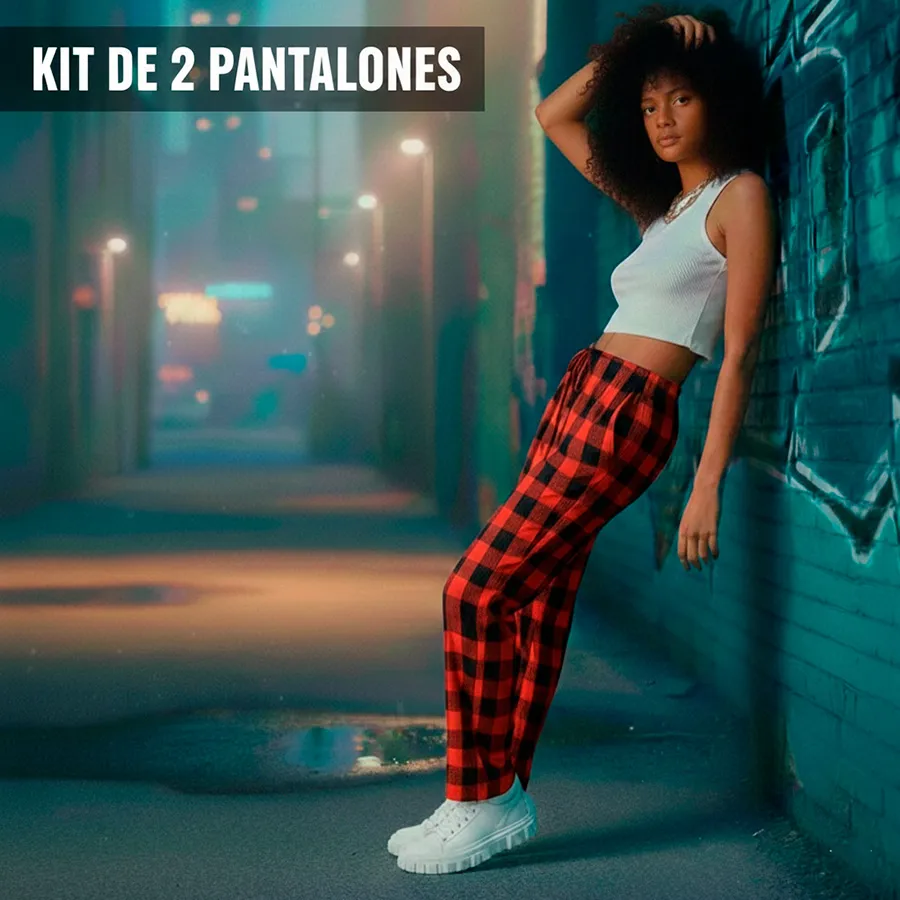AD2515 KIT DE 2 PANTALONES 6785